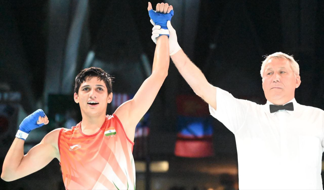 बघेला, राजगढ़ की बेटी निशा गुलेरिया ने जीता गोल्ड | एशियन बॉक्सिंग चैंपियनशिप 2025